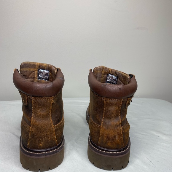 Y2K vintage 90s sketcher lace up boots work hiking boots - Picture 4 of 7